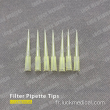 Conseils de pipette de transfert jetable